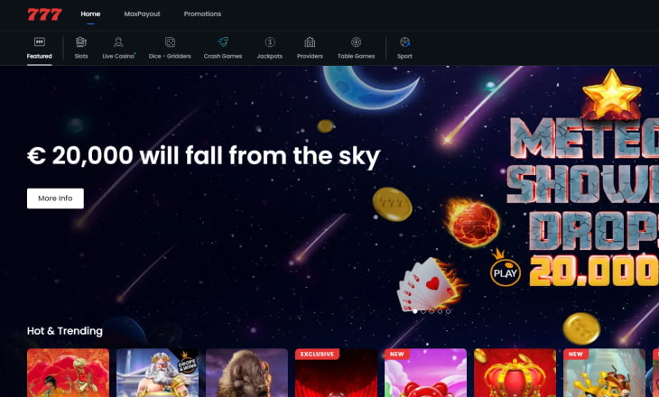 casino777 Übersicht
